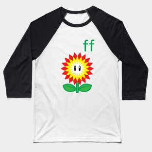 Fire Flower merry christmas Baseball T-Shirt